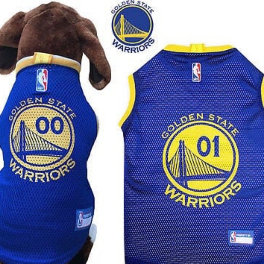 NBA Dog jersey Golden State Warriors